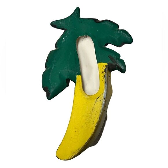 Vintage 70s Anthropomorphic Ceramic Fruit Kitchen Wall Hangings Retro Home Decor - Picture 4 of 11